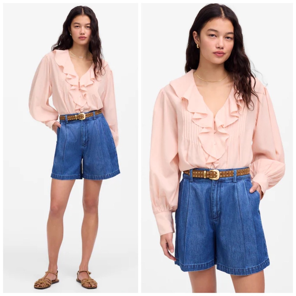 Madewell • NWT • The Harlow Superwide Jean Short